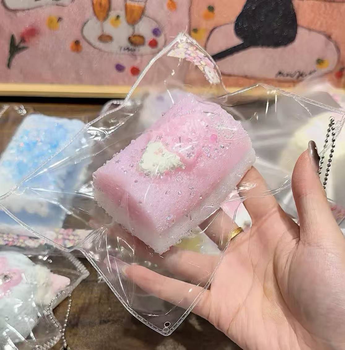 【Kengkeng-新品予約】柔らかくもちもちしたシリコン製スローリバウンド解圧玩具（予約締切は9月20日19:07）