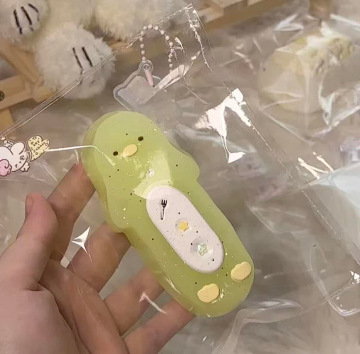 【焼肉ソースkakaco-新品予約】柔らかくもちもちしたシリコン製の押しつぶしおもちゃ（予約締切は9月13日20:35）