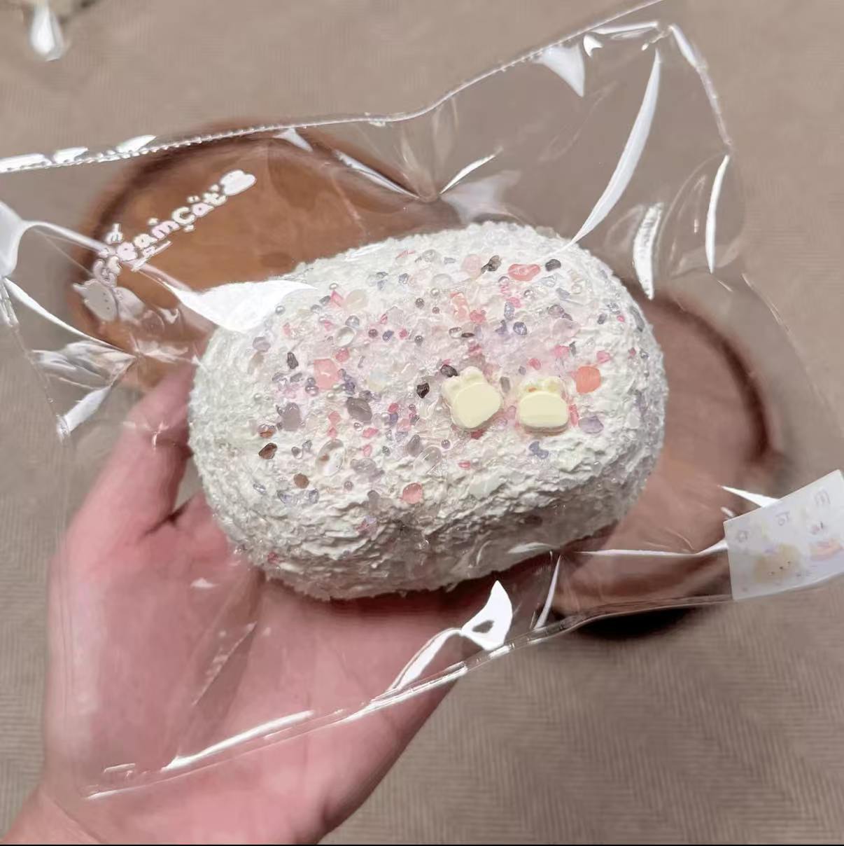 【奶油猫CreamCat-7月新商品予約】-柔らかくもちもちしたシリコン製の押しつぶし玩具（予約締切は7月25日20:00）