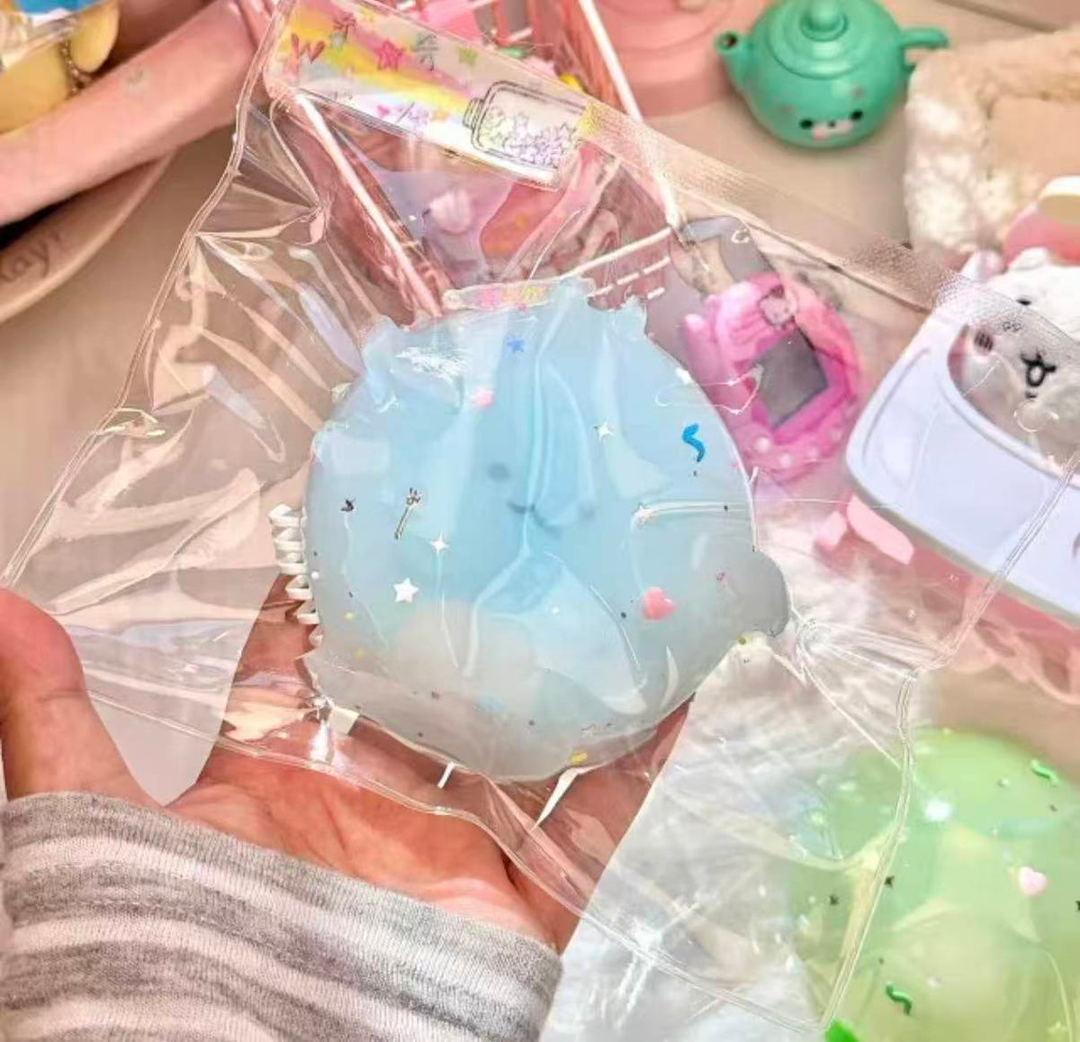 【奇奇怪怪-新品予約】柔らかくもちもちしたシリコン製、ゆっくり反発してストレス解消、捏ね（予約締切は10月3日20:30）