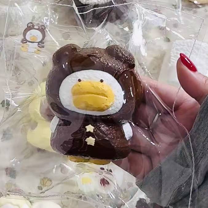 【Teddybear-7月新作】-柔らかくもちもちしたシリコン製の押しつぶし玩具-（締め切りは7月9日/18:30）