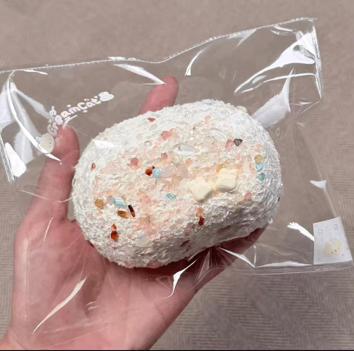 【奶油猫CreamCat-7月新商品予約】-柔らかくもちもちしたシリコン製の押しつぶし玩具（予約締切は7月25日20:00）