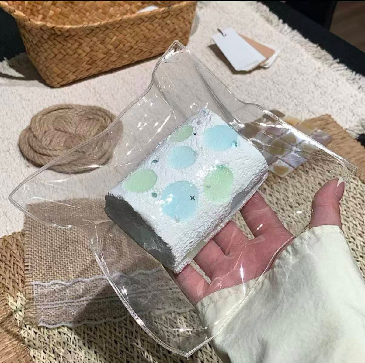 【奶油乔一-新品予約】柔らかくもちもちしたシリコン製で、ゆっくり反発し、ストレス解消、つまむ（予約締切は9月30日19:00）