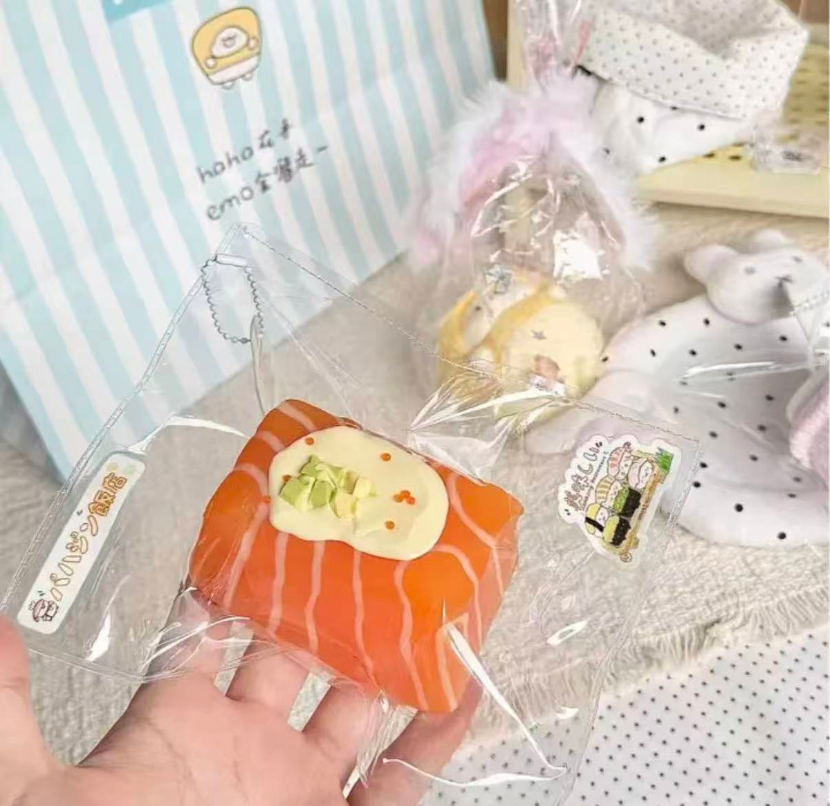【哈哈静-新品予約】柔らかくもちもちしたシリコン製の圧縮・捏ねおもちゃ（予約締切は9月14日19:00）