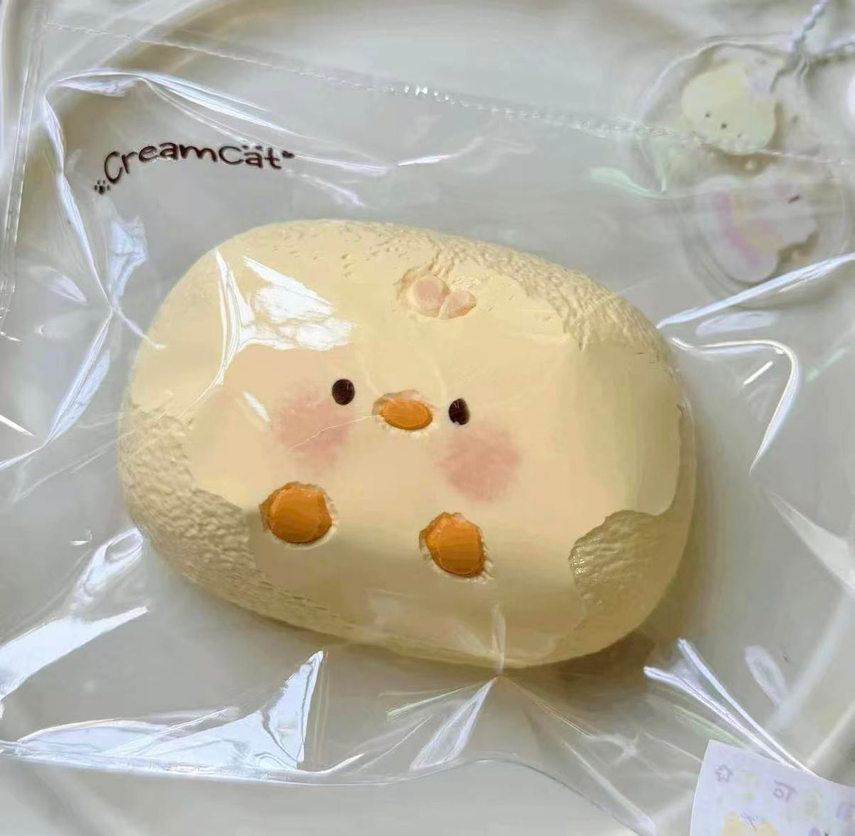 【クリームキャットCreamCat-新商品予約】柔らかくもちもちしたシリコン製スローリバウンドでストレス解消できるおもちゃ（予約締切は9月27日20:00）
