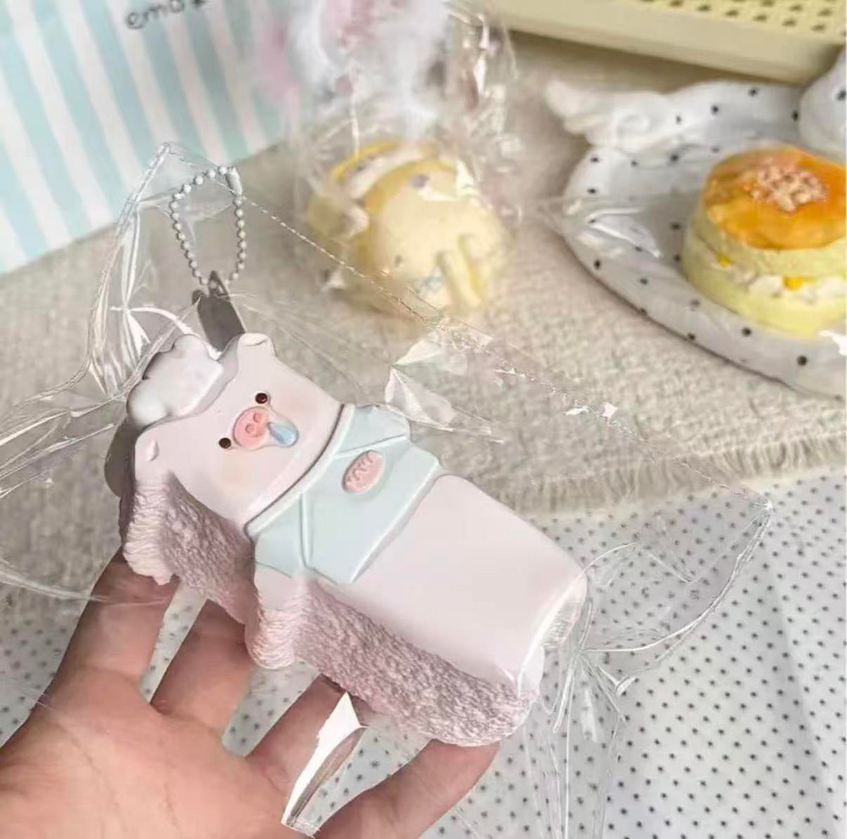 【哈哈静-新品予約】柔らかくもちもちしたシリコン製の圧縮・捏ねおもちゃ（予約締切は9月14日19:00）