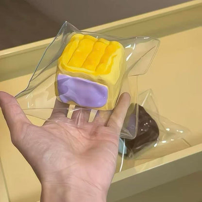 【Umi手作り-新商品予約】柔らかくもちもちしたシリコン製、ゆっくり反発してストレス解消、つまむ（予約締切は10月1日20:30）