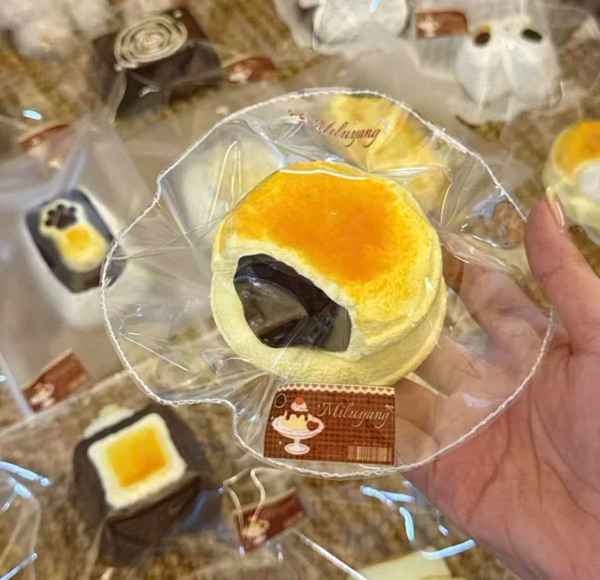 【麋鹿羊MILUYANG-新品予約】柔らかくもちもちしたシリコン製のゆっくり反発するストレス解消玩具（予約締切は9月28日19:00）