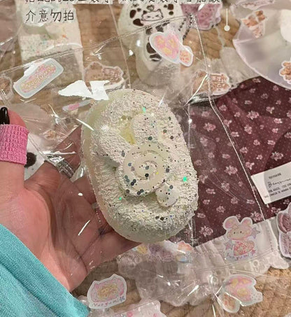 【糯玉米NuoYumi-新品予約】柔らかくもちもちしたシリコン製のゆっくりした反発でストレス解消、つまむ（予約締切20:08）