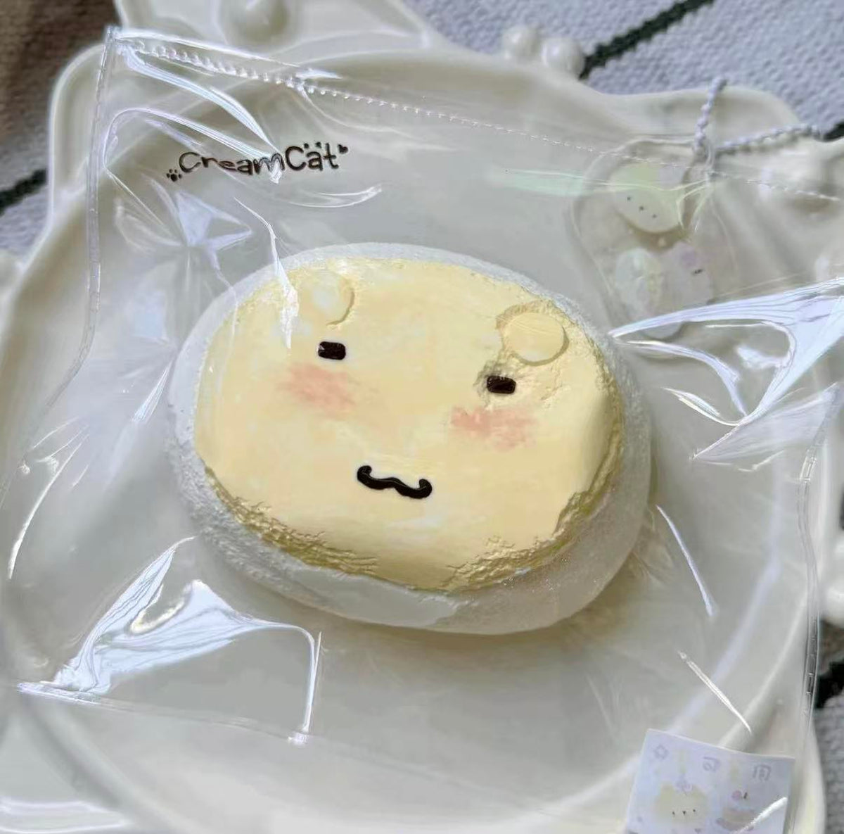 【クリームキャットCreamCat-新商品予約】柔らかくもちもちしたシリコン製スローリバウンドでストレス解消できるおもちゃ（予約締切は9月27日20:00）