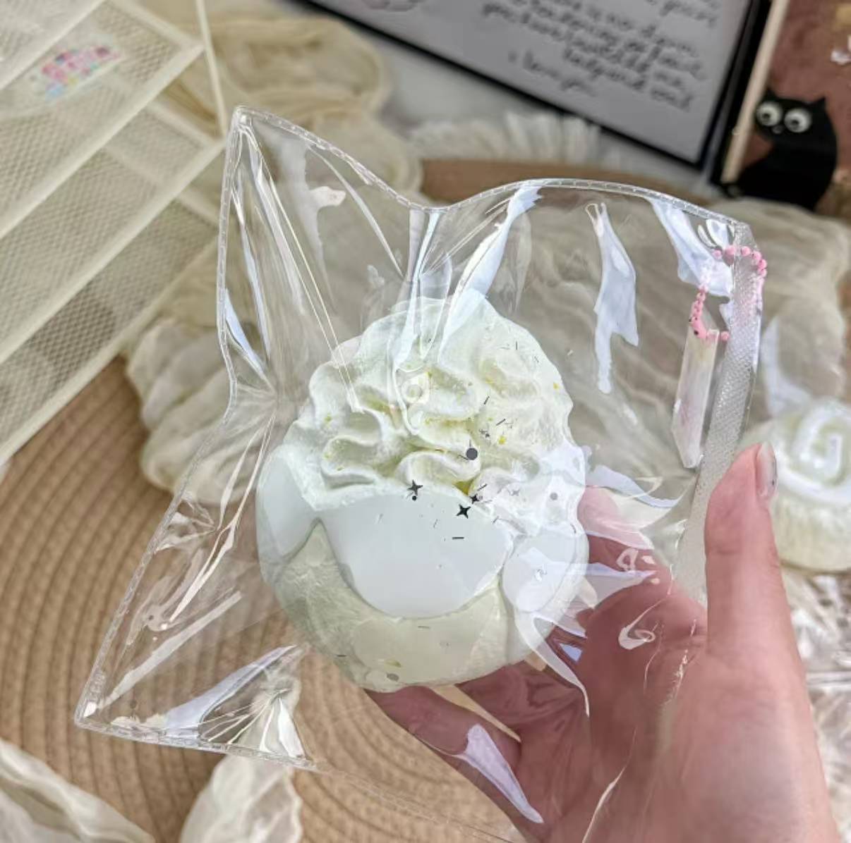 【可愛い無敵の霹靂太陽花-8月新商品予約】柔らかくもちもちしたシリコン製の押しつぶし玩具（予約締切は8月6日19時36分）