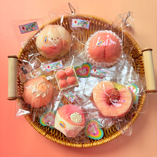 Mochimochi Akuse-Food Grade Silicone Squishies Collection（Live Stream Shopping）