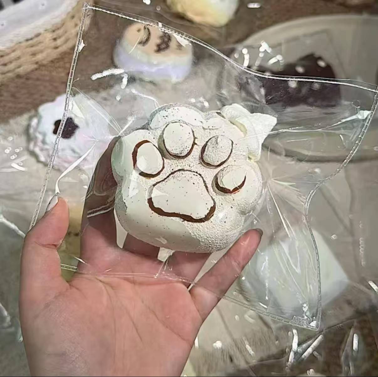 【大小姐家手作館-7月新商品】-柔らかくもちもちしたシリコン製の押しつぶし玩具、（予約商品は7月16日20:05まで）
