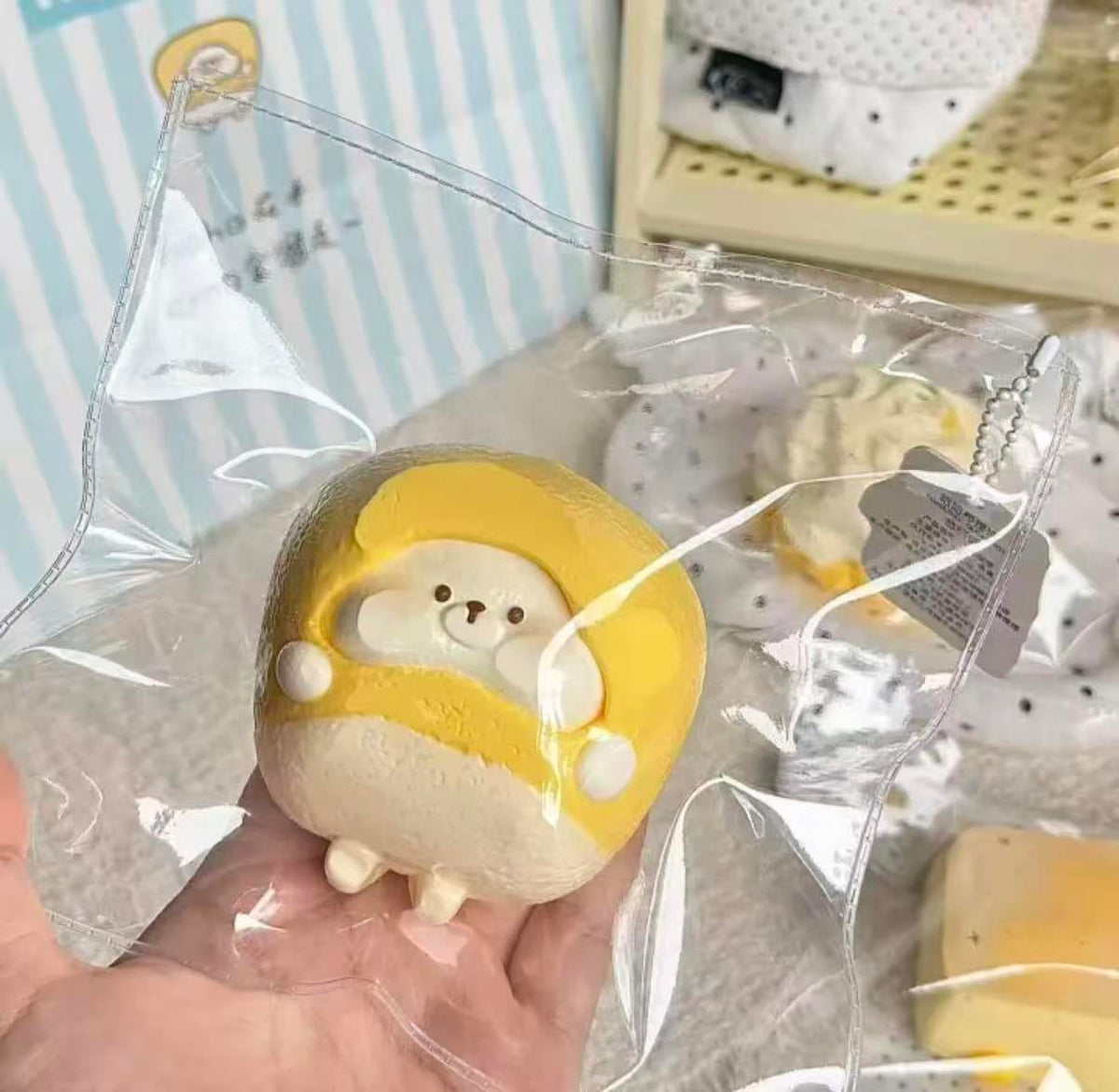 【哈哈静-新品予約】柔らかくもちもちしたシリコン製の圧縮・捏ねおもちゃ（予約締切は9月14日19:00）