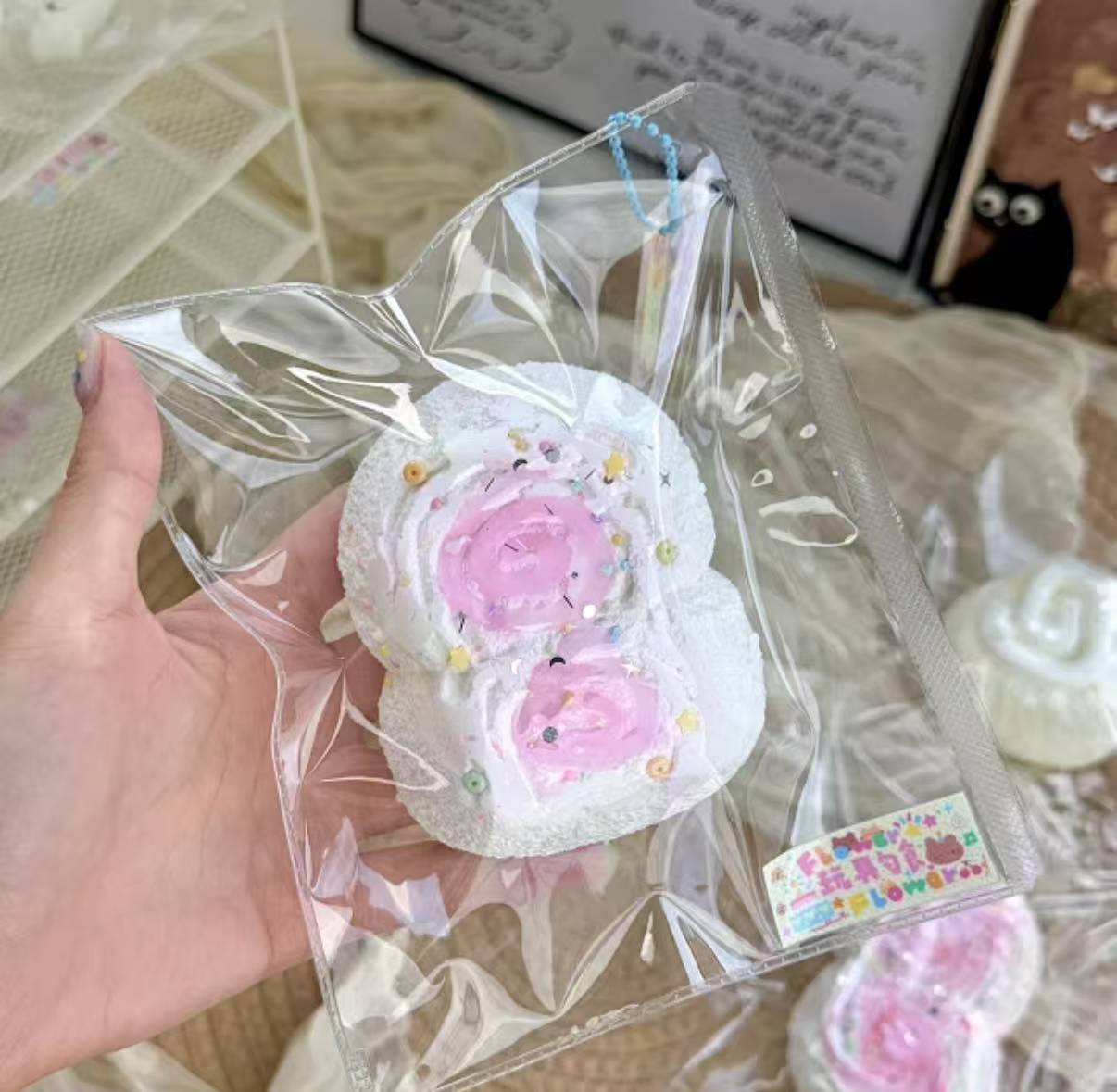 【可愛い無敵の霹靂太陽花-8月新商品予約】柔らかくもちもちしたシリコン製の押しつぶし玩具（予約締切は8月6日19時36分）