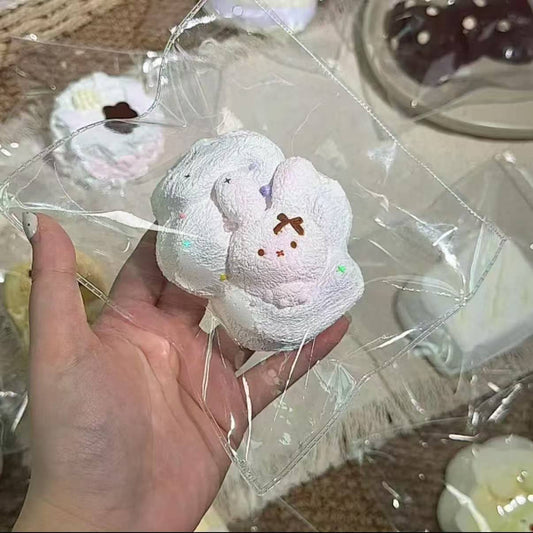 【大小姐家手作館-7月新商品】-柔らかくもちもちしたシリコン製の押しつぶし玩具、（予約商品は7月16日20:05まで）