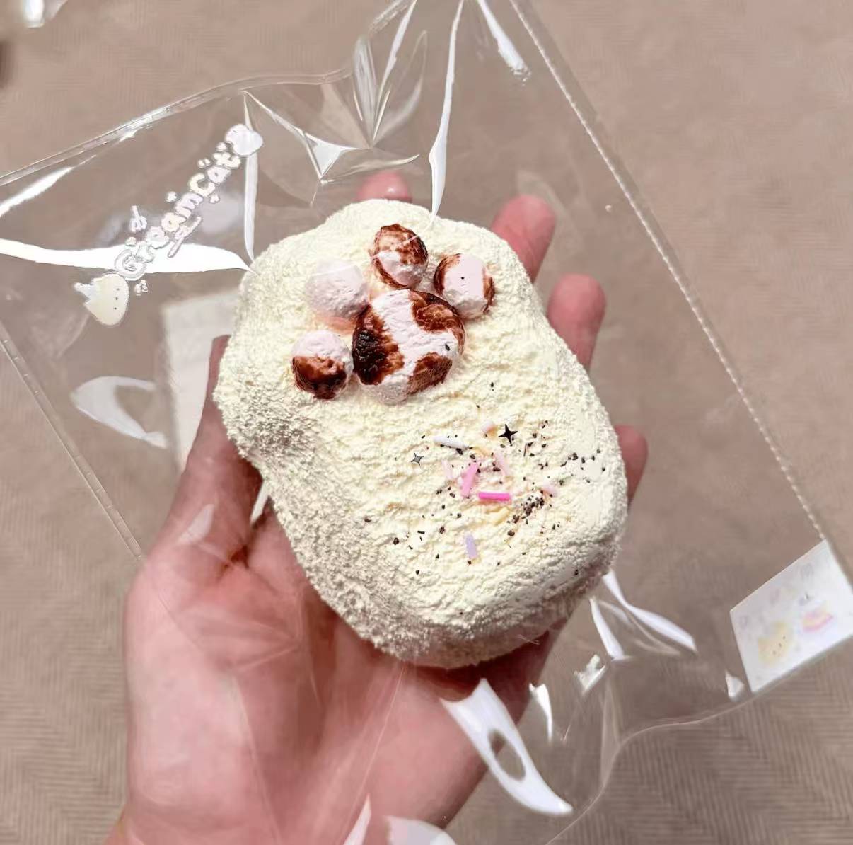 【奶油猫CreamCat-7月新商品予約】-柔らかくもちもちしたシリコン製の押しつぶし玩具（予約締切は7月25日20:00）