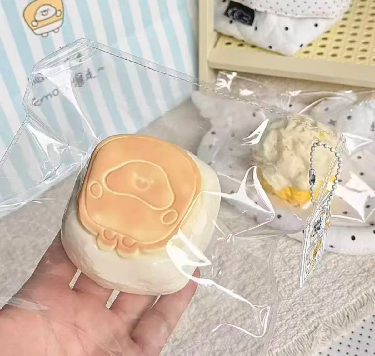【哈哈静-新品予約】柔らかくもちもちしたシリコン製の圧縮・捏ねおもちゃ（予約締切は9月14日19:00）