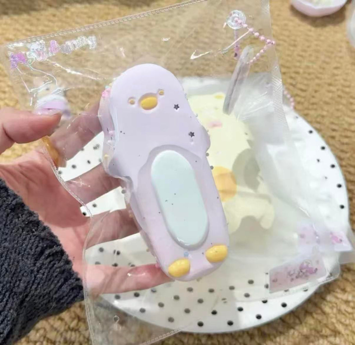 【Susu-新品予約】柔らかくもちもちしたシリコン製のスローリバウンドでストレス解消できるおもちゃ（予約締切は9月28日19時07分）