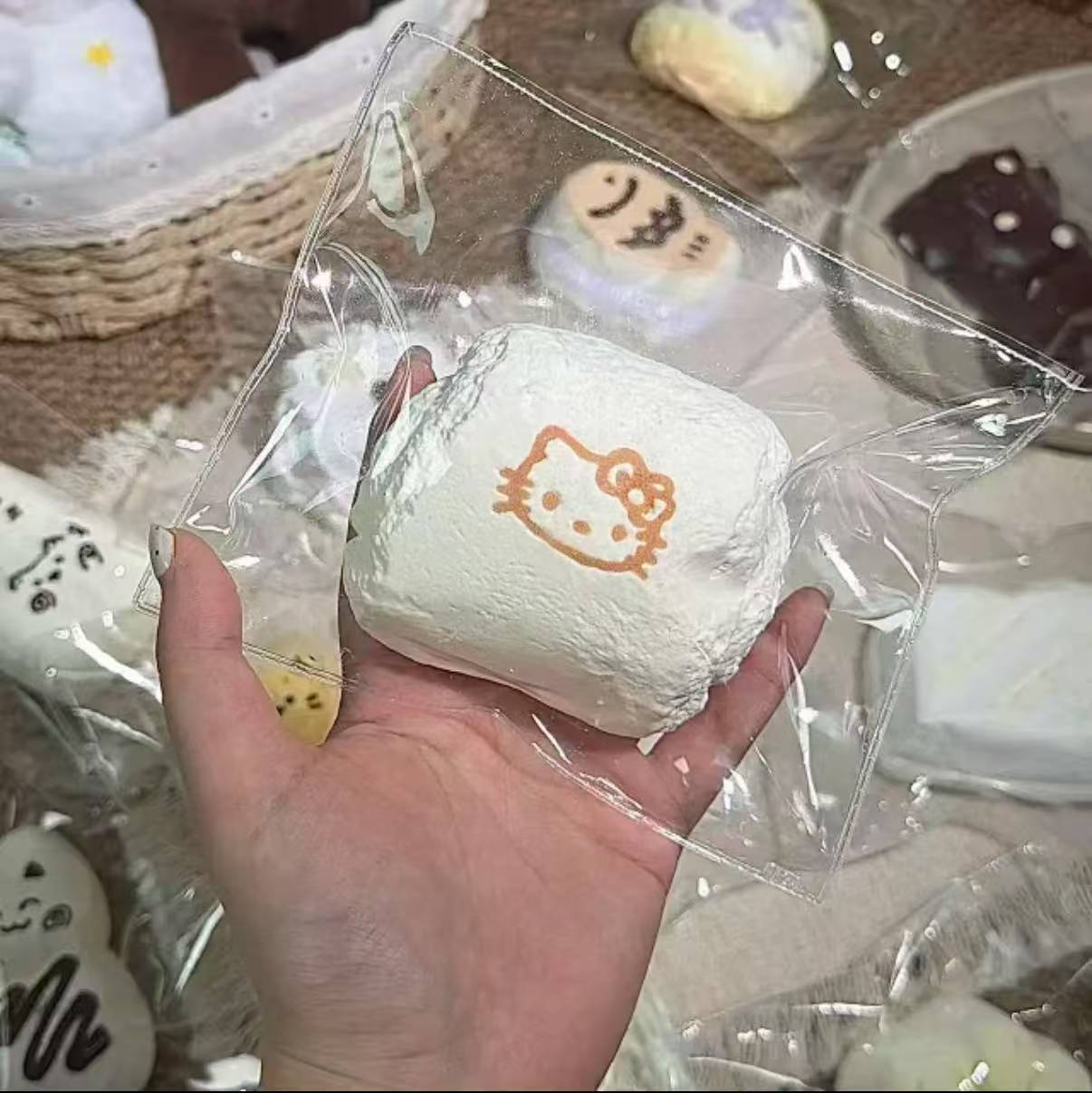 【大小姐家手作館-7月新商品】-柔らかくもちもちしたシリコン製の押しつぶし玩具、（予約商品は7月16日20:05まで）
