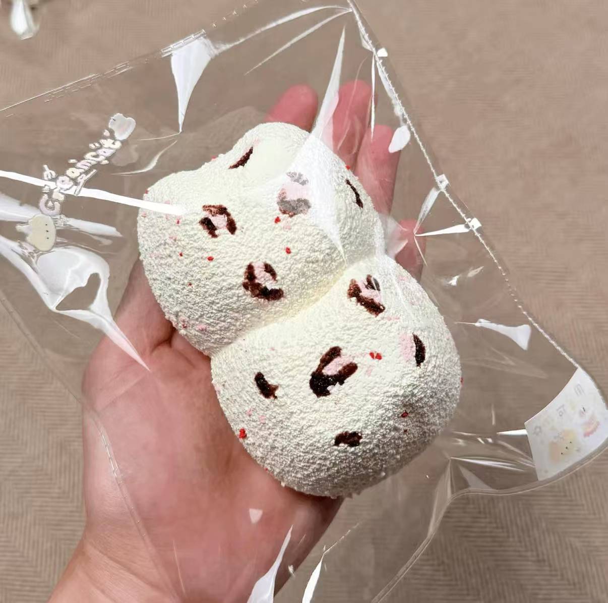 【奶油猫CreamCat-7月新商品予約】-柔らかくもちもちしたシリコン製の押しつぶし玩具（予約締切は7月25日20:00）