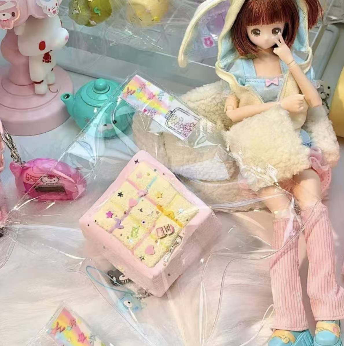 【奇奇怪怪-新品予約】柔らかくもちもちしたシリコン製、ゆっくり反発してストレス解消、捏ね（予約締切は10月3日20:30）