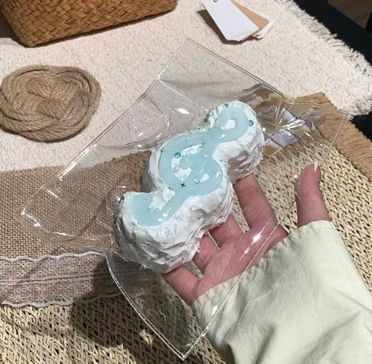 【奶油乔一-新品予約】柔らかくもちもちしたシリコン製で、ゆっくり反発し、ストレス解消、つまむ（予約締切は9月30日19:00）