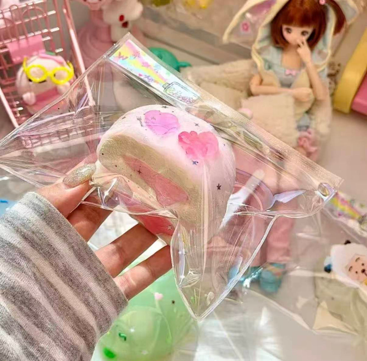 【奇奇怪怪-新品予約】柔らかくもちもちしたシリコン製、ゆっくり反発してストレス解消、捏ね（予約締切は10月3日20:30）