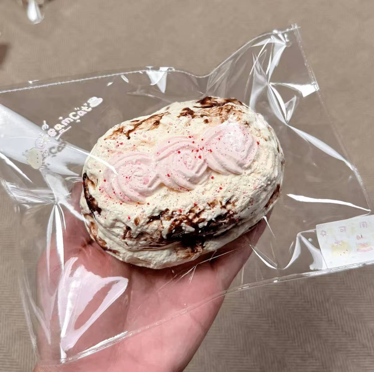 【奶油猫CreamCat-7月新商品予約】-柔らかくもちもちしたシリコン製の押しつぶし玩具（予約締切は7月25日20:00）