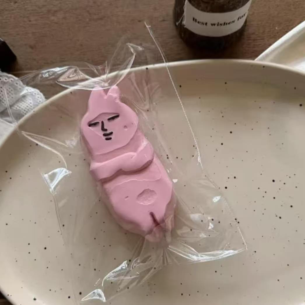 【大福手作り】-柔らかくてもちもちしたストレス解消、ゆっくり反発する食品グレードのシリコン製捏捏楽玩具