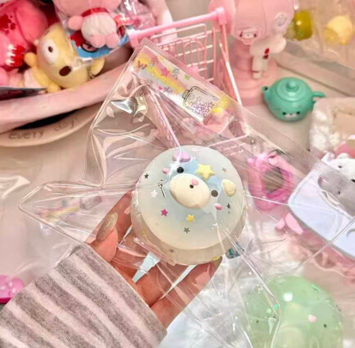【奇奇怪怪-新品予約】柔らかくもちもちしたシリコン製、ゆっくり反発してストレス解消、捏ね（予約締切は10月3日20:30）
